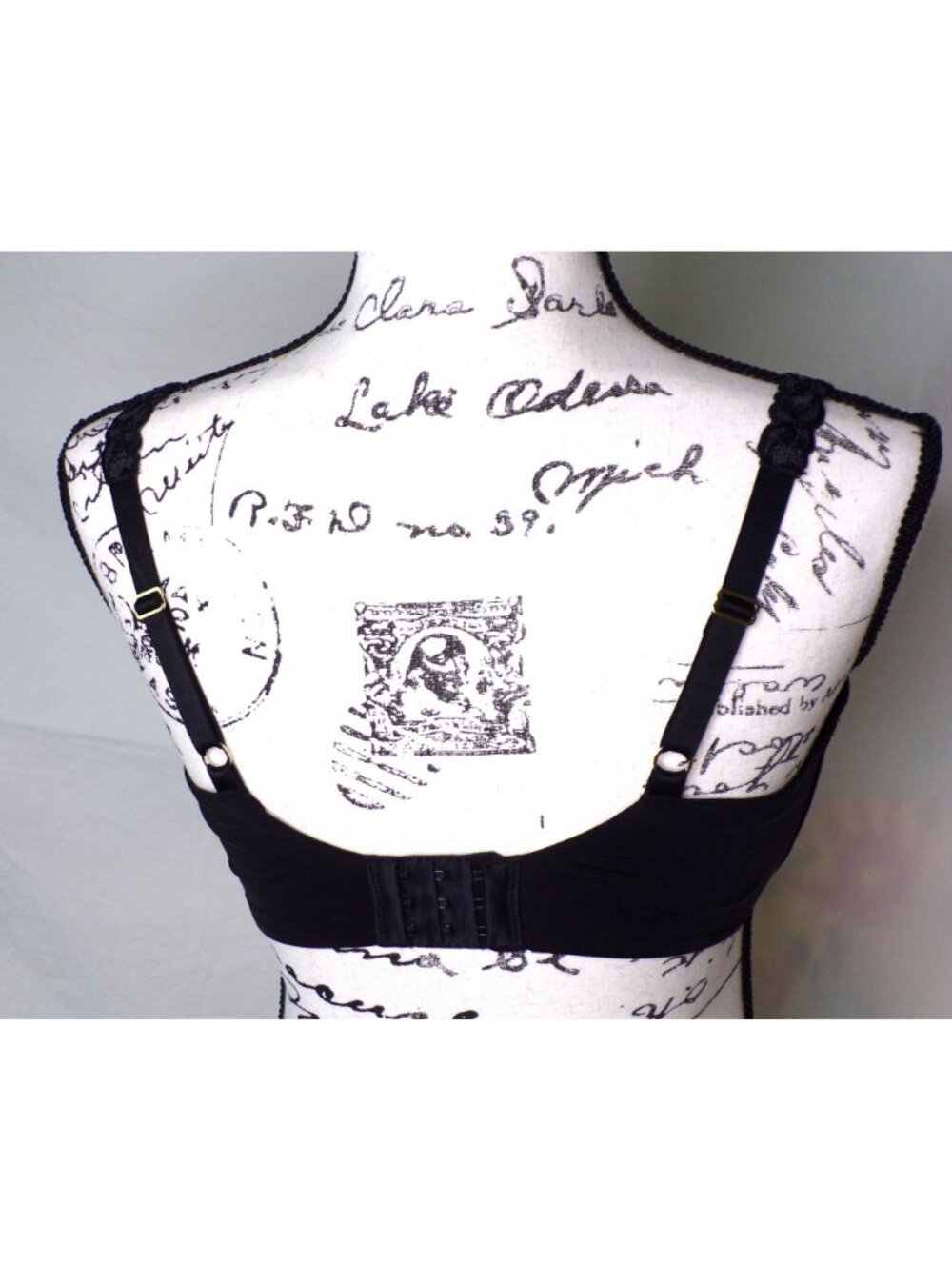 🆕 NATORI Pure Luxe Push-Up Underwire T-Shirt Bra 34DD Black #727321 - Picture 9 of 10